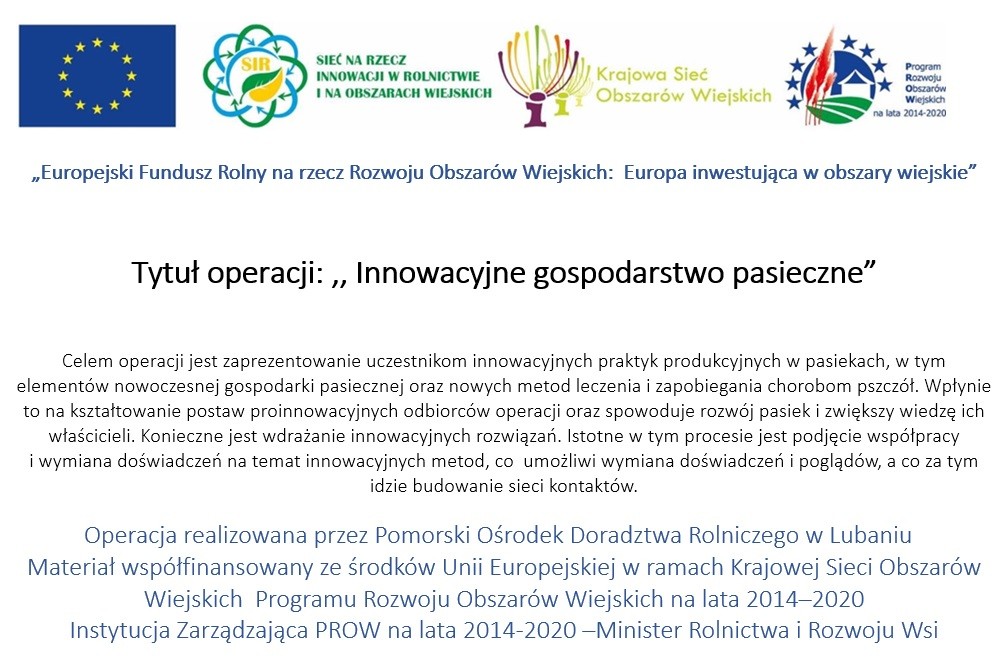 Innowacyjne gospodarstwo pasieczne