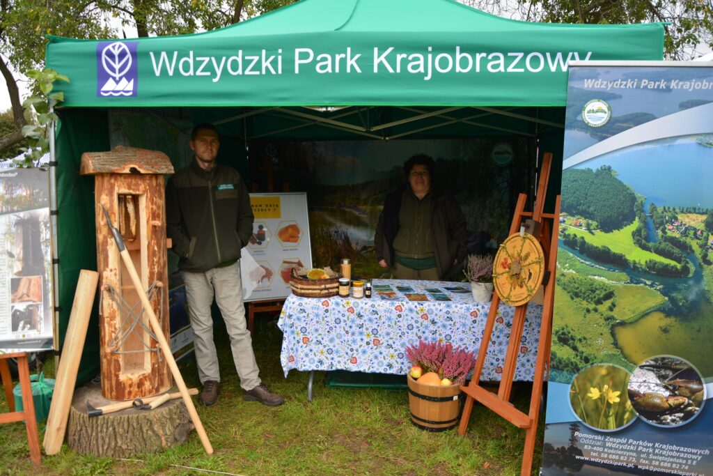 Na stoisku Wdzydzkiego Parku Krajobrazowego