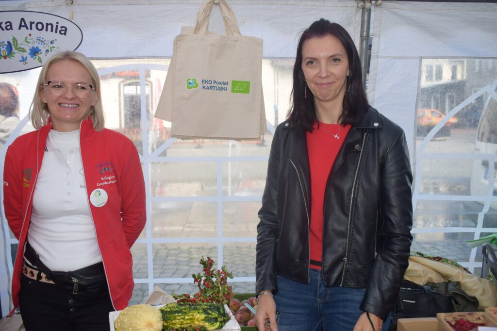 producentki eko - od lewej Barbara Lis i Urszula Bloch