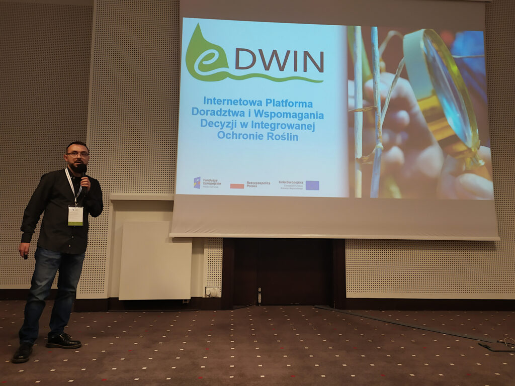 Maciej Zacharczuk omawia projekt eDWIN