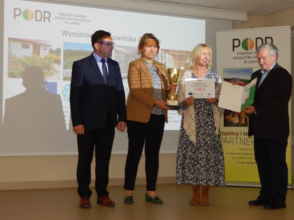 Wyróżnienie - Danuta Podwojska-Gowińska Zagroda Edukacyjna, Gowino