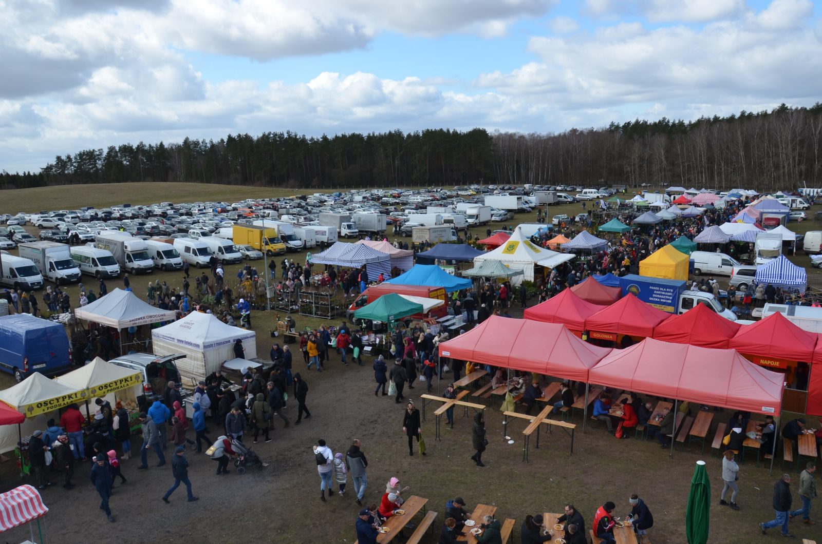 Stoiska wystawców na targach