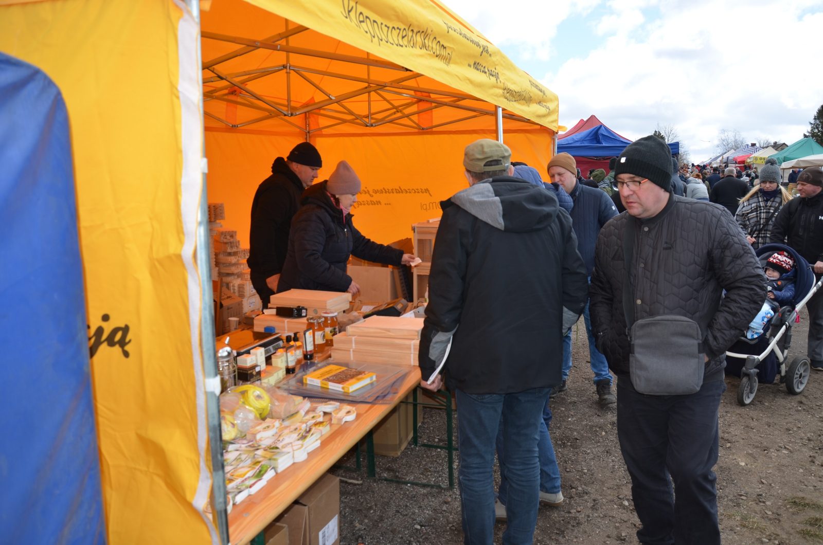 Stoiska wystawców na targach