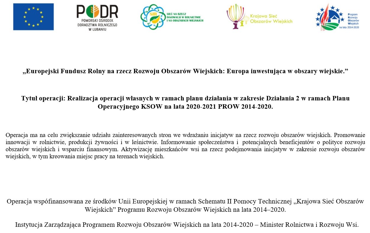 Plakat informacyjny na temat realizacji projektu