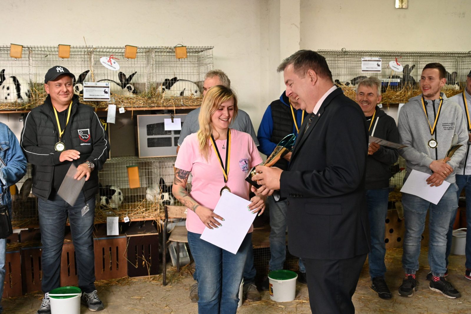 Wystawa królików