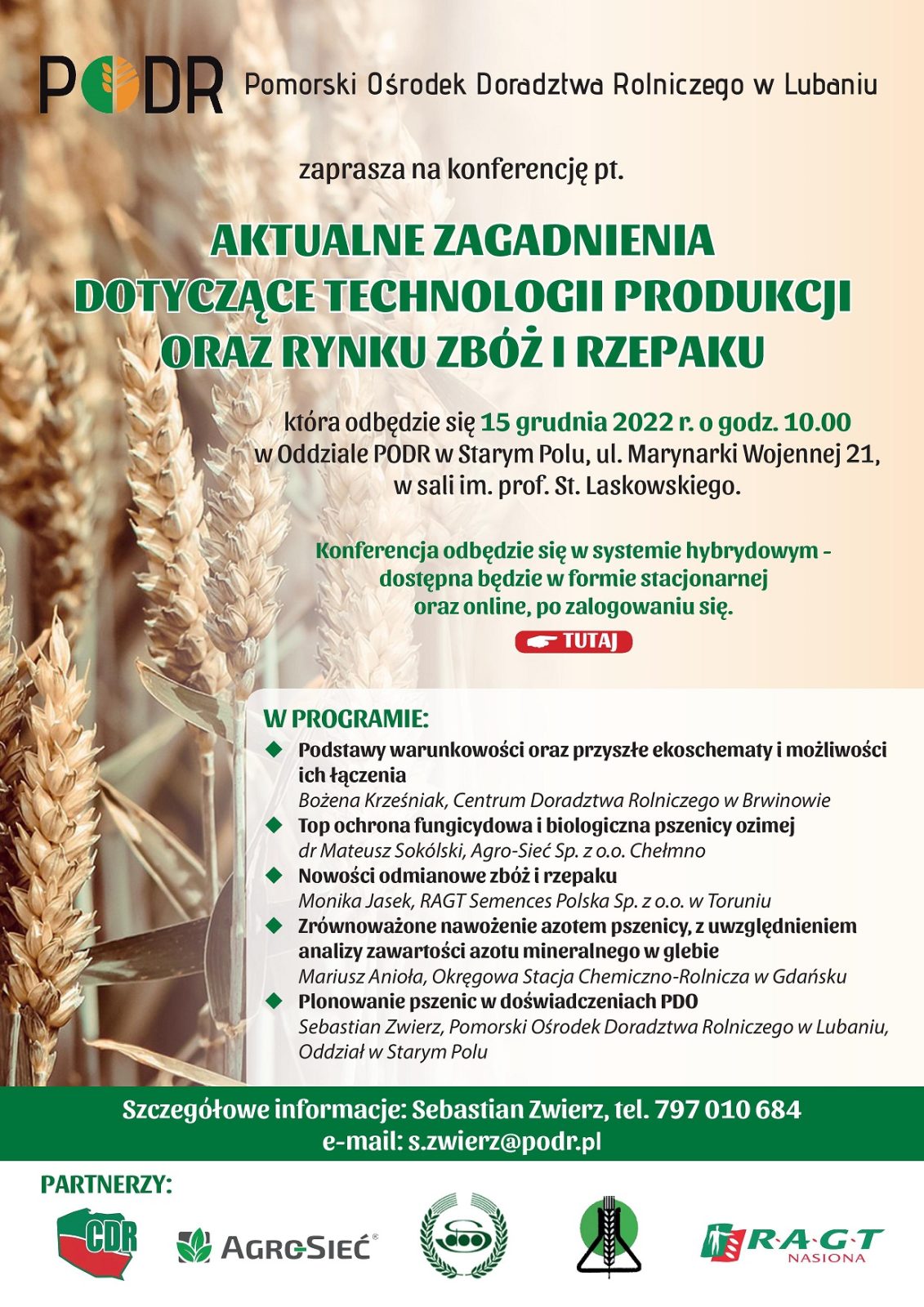 Plakat konferencji