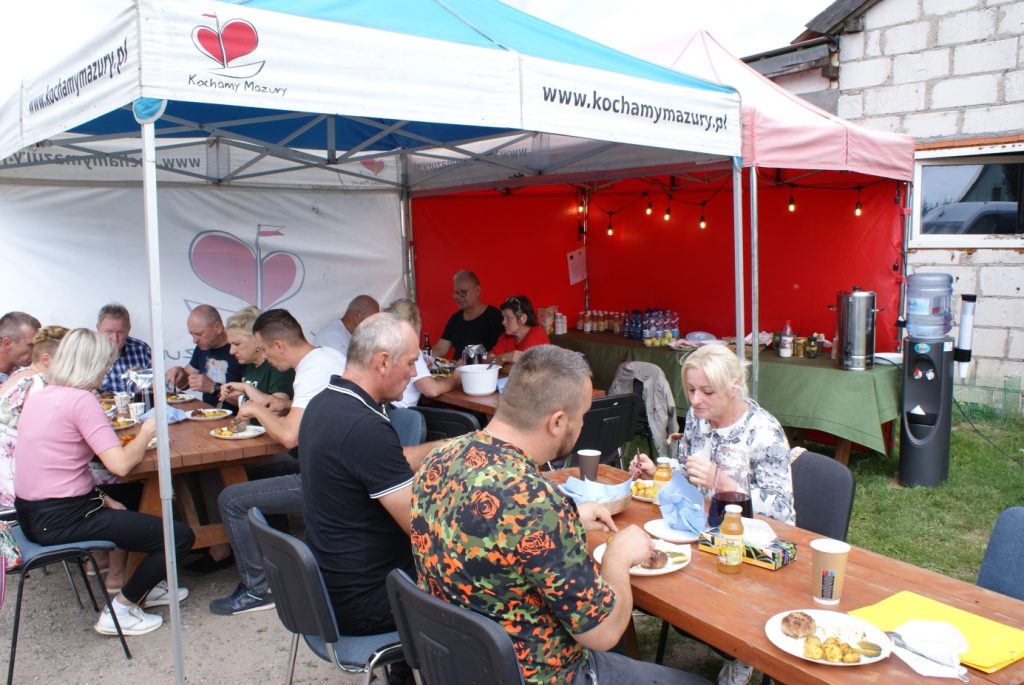 Obiad dla uczestników