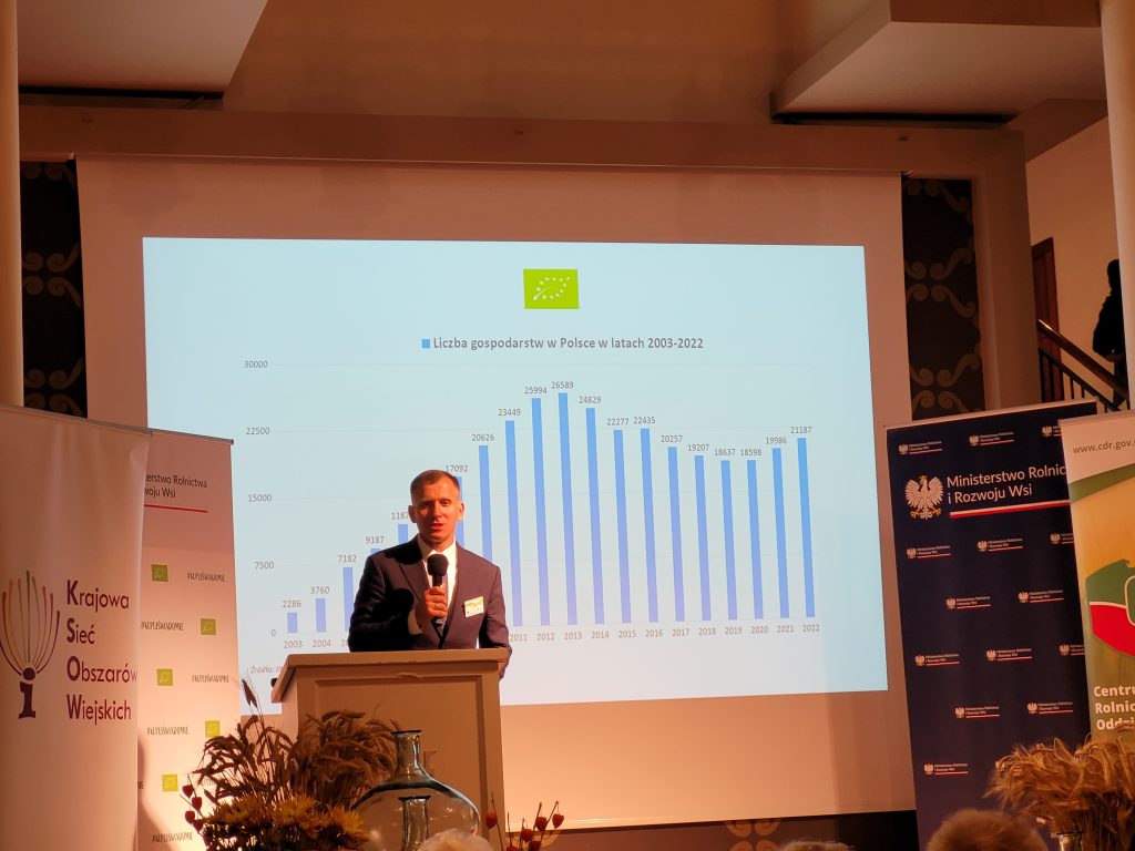 Jan Golba – Zastępca Dyrektora, Departament Rolnictwa Ekologicznego i Jakości Żywności