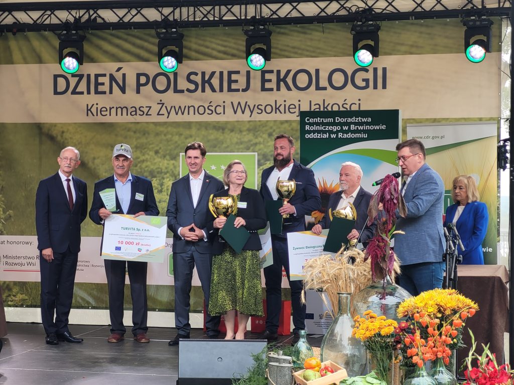 Ceremonia wręczenia nagród - Najlepszy Przetwórca Ekologiczny