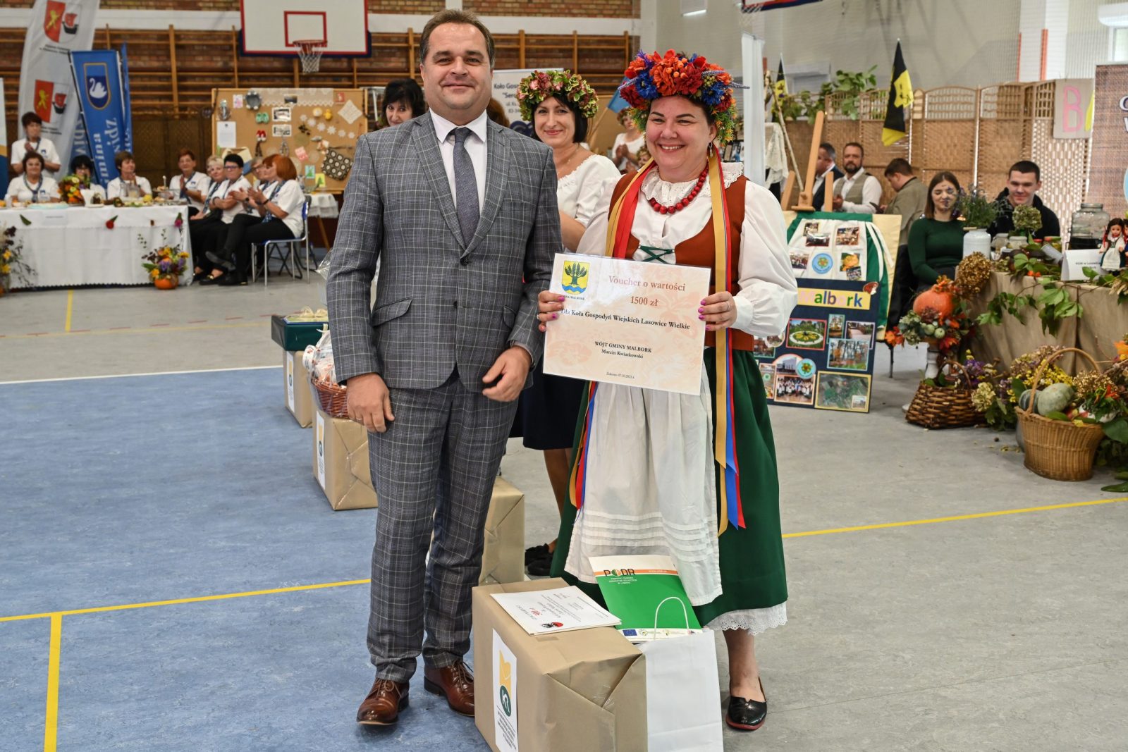 Nagroda Gminy Malbork dla KGW w Lasowicach Wielkich