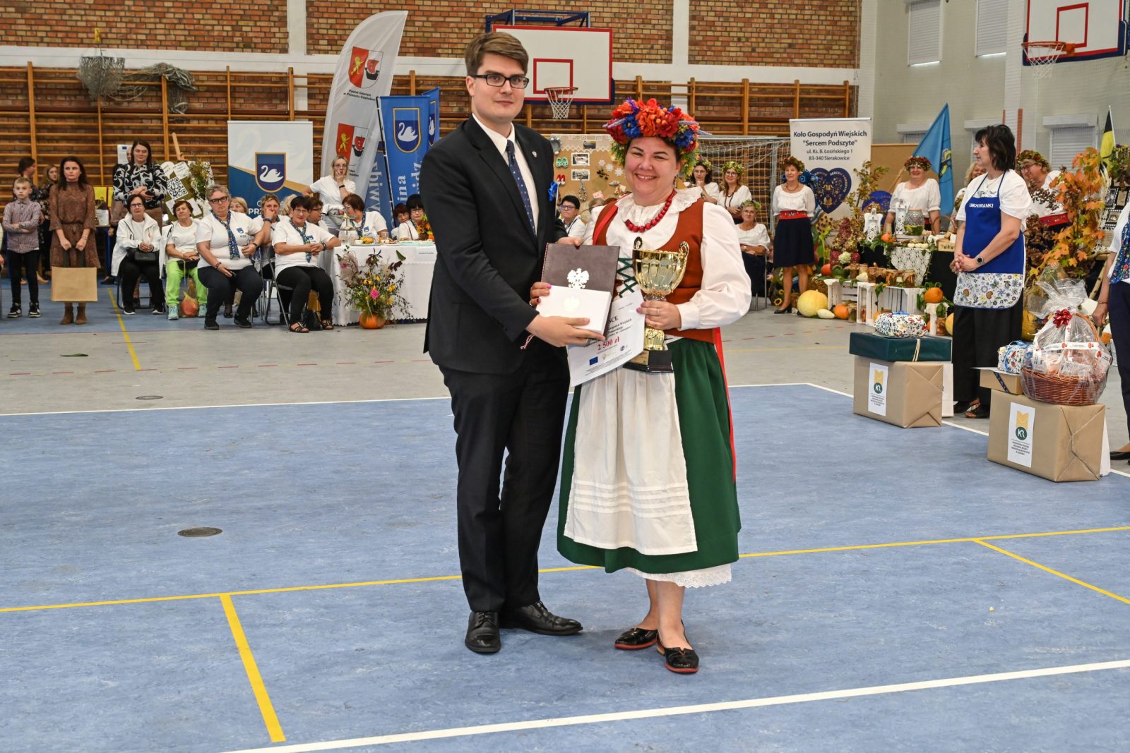 Nagroda od Pomorskiego Urzędu Wojewódzkiego dla KGW w Lasowicach Wielkich