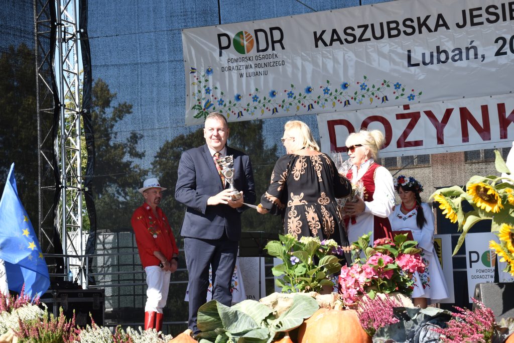 podziękowania dla Pana Andrzeja Dolnego Dyrektora PODR w Lubaniu