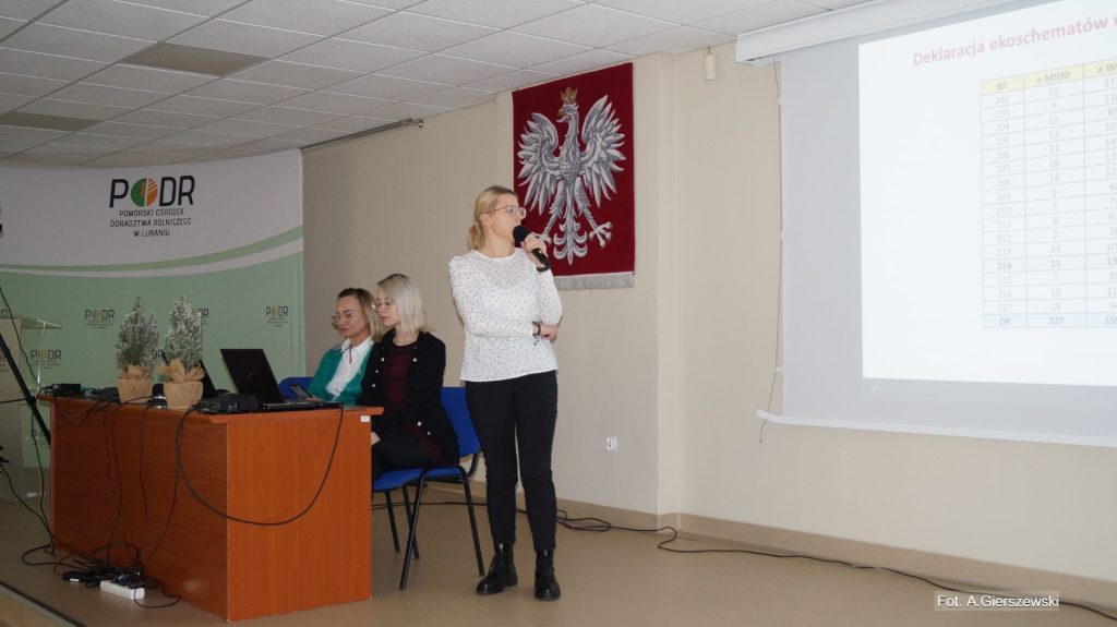 Wystąpienie p.o. Naczelnika Wydziału PROW i Płatności Bezpośrednich - Pani Magdaleny Jaszczołt