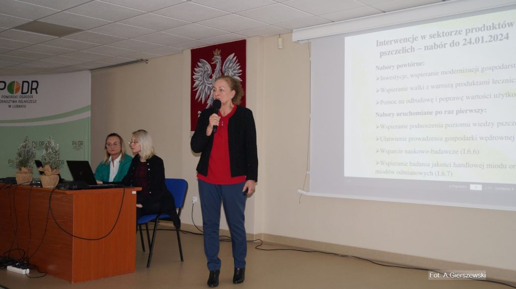 Wystąpienie Pani Katarzyny Jasińskiej, zastępcy dyrektora PODR