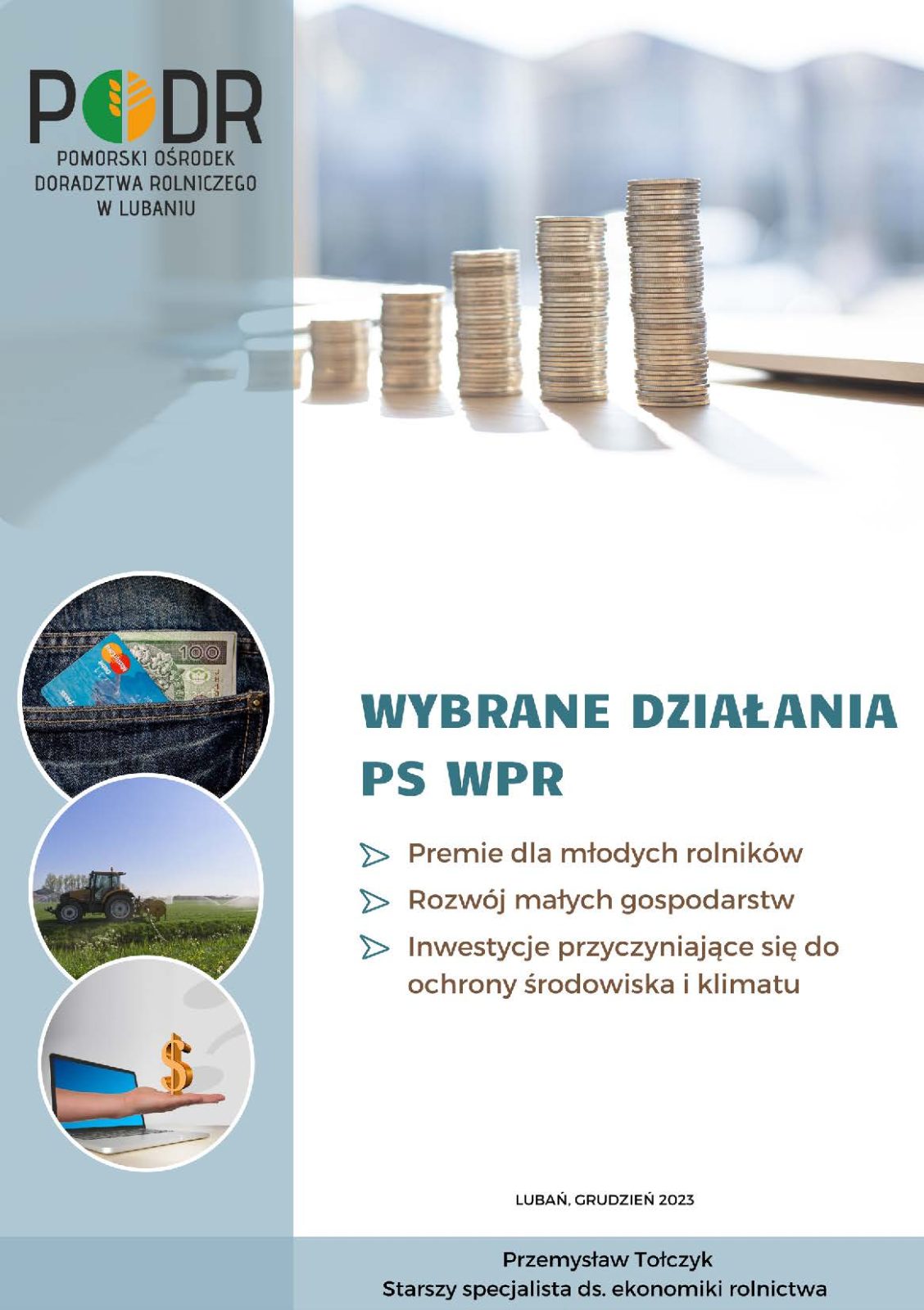 okładka ulotka wybrane działania PS WPR