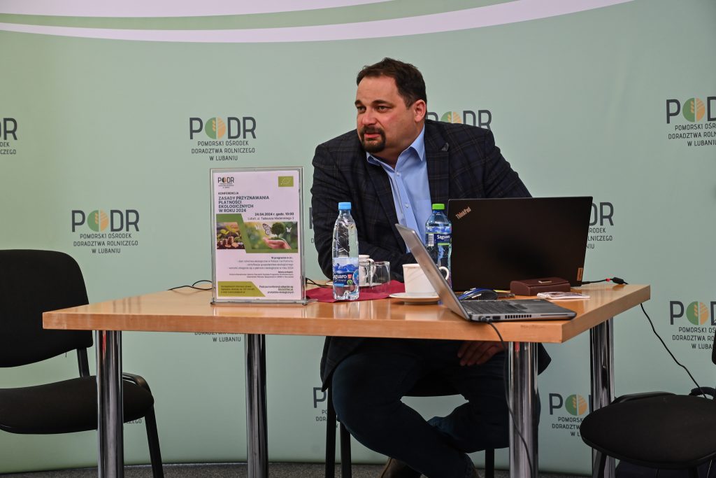 wykładowca z ARiMR - Pan Michał Rybarczyk