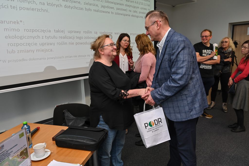Podziękowania dla wykładowców