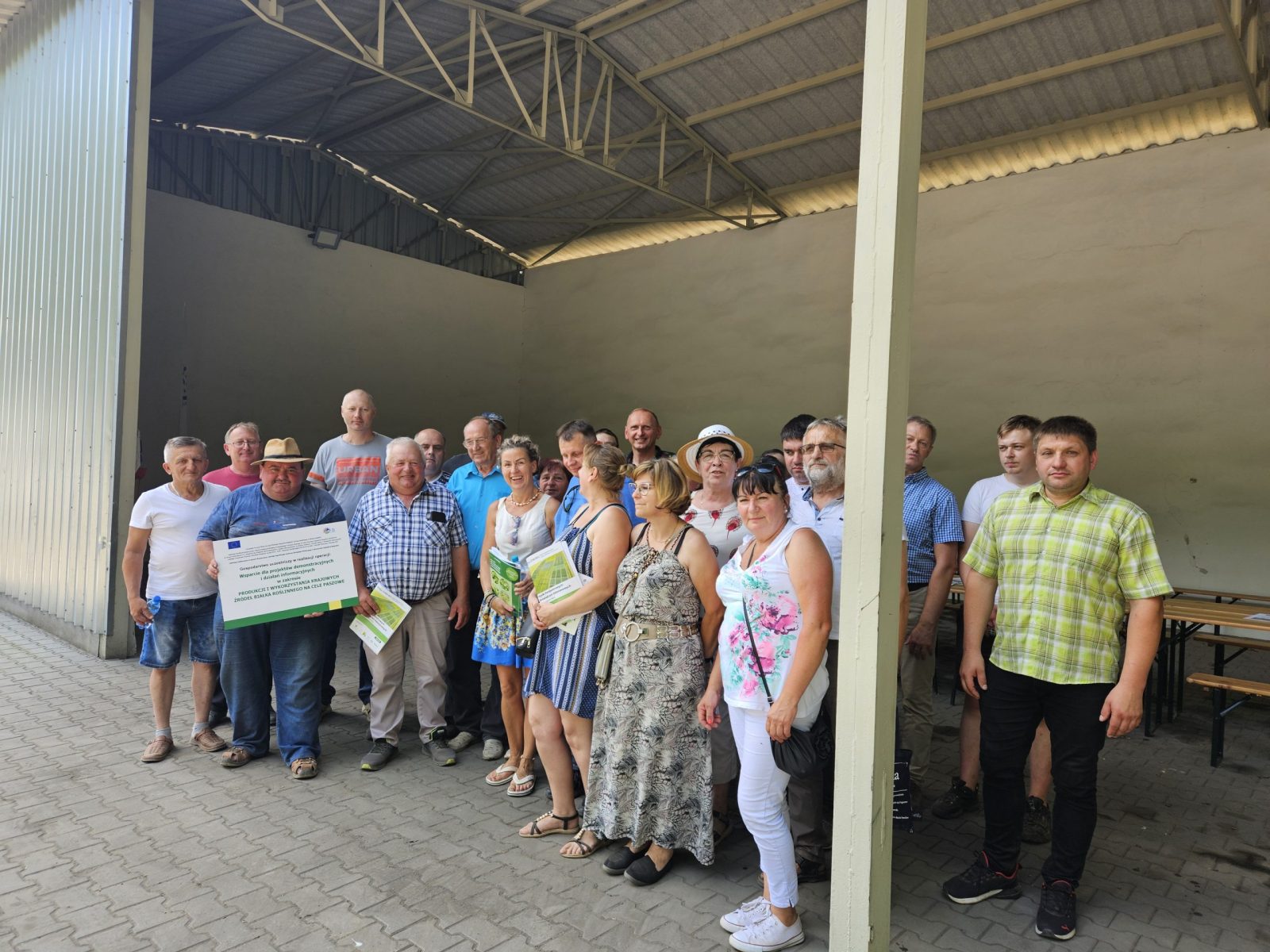 Uczestnicy wizyt w gospodarstwach demonstracyjnych – I etap operacji, czerwiec 2024 r.