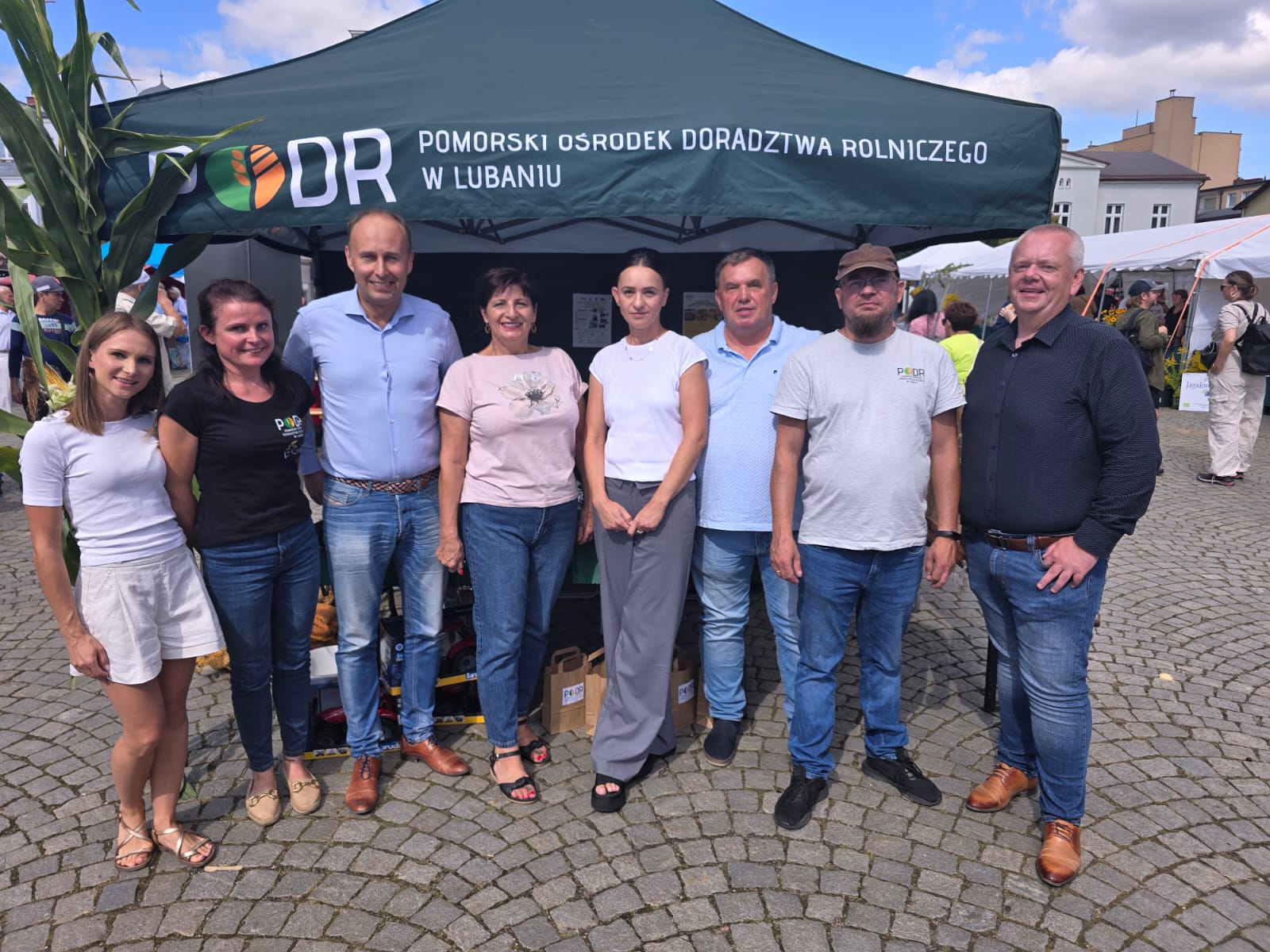Powiatowy Zespół Doradztwa Rolniczego w Kartuzach z Dyrektorem, PODR, Aleksandrem Mach