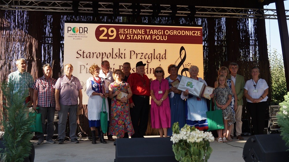 Staropolski Przegląd Piosenki Biesiadnej - wręczenie nagród