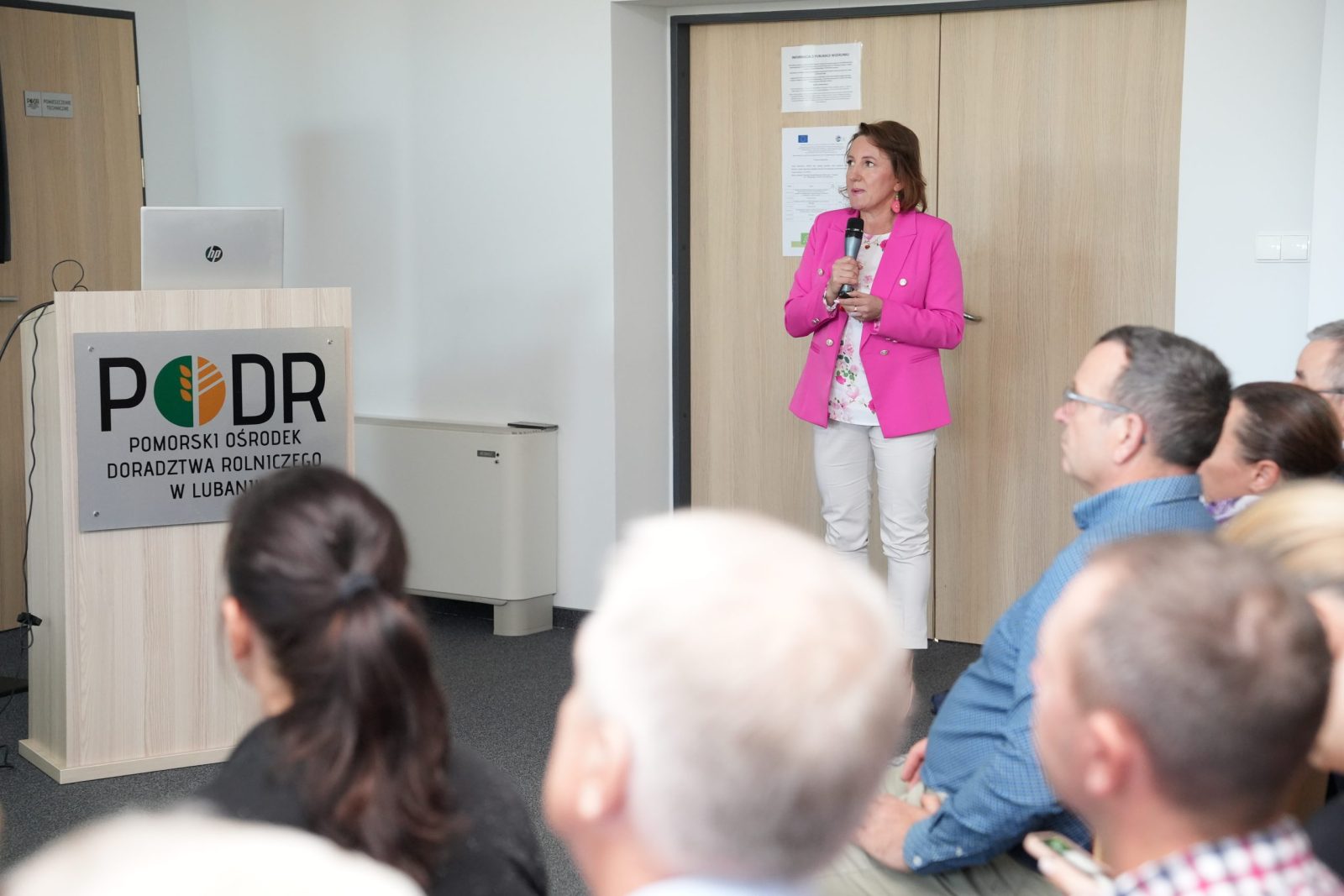 dr Jolanta Bojarszczuk podczas prelekcji