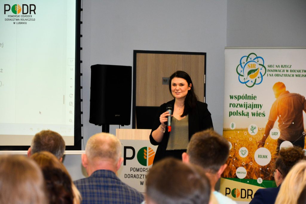 Wykład p. Magdaleny Ciesielskiej podczas konferencji
