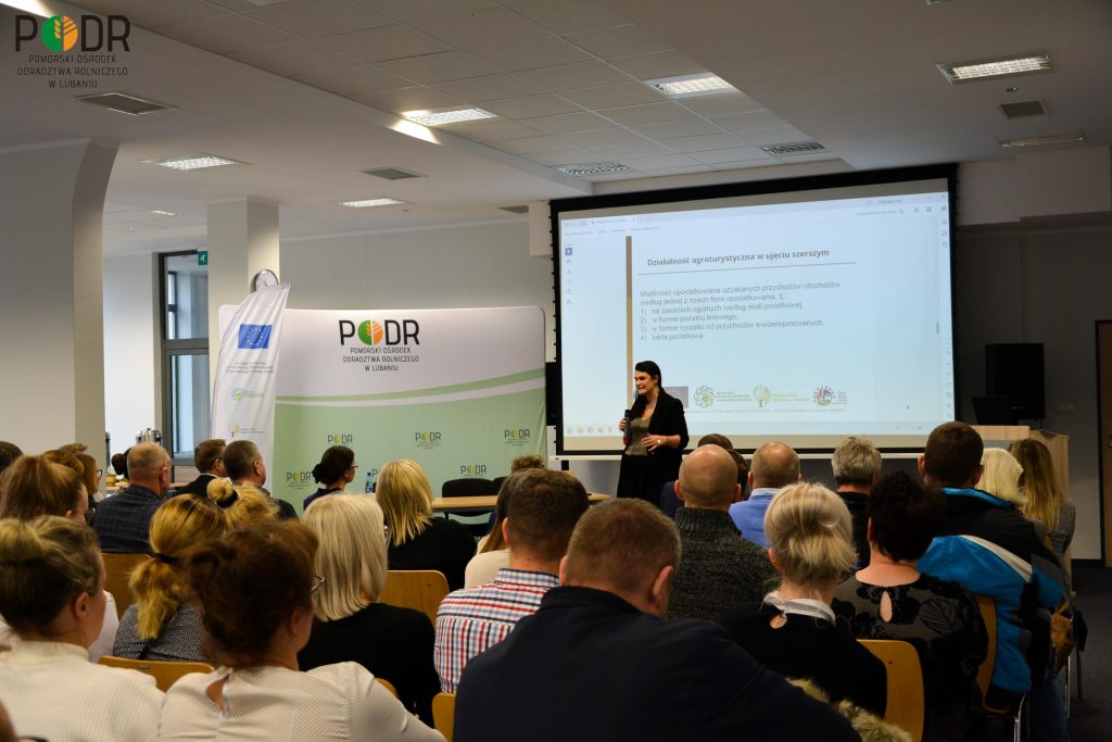 Wykład p. Magdaleny Ciesielskiej podczas konferencji